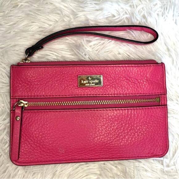 KATE SPADE New York Barbie Pink Slim Wristlet - Picture 1 of 7